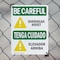 Signmission Safety Culture Sign, 7 in Width, Plastic, Rectangle, Bilingual OS-2PACK-BC-P-710-L-10035 - alternate 8